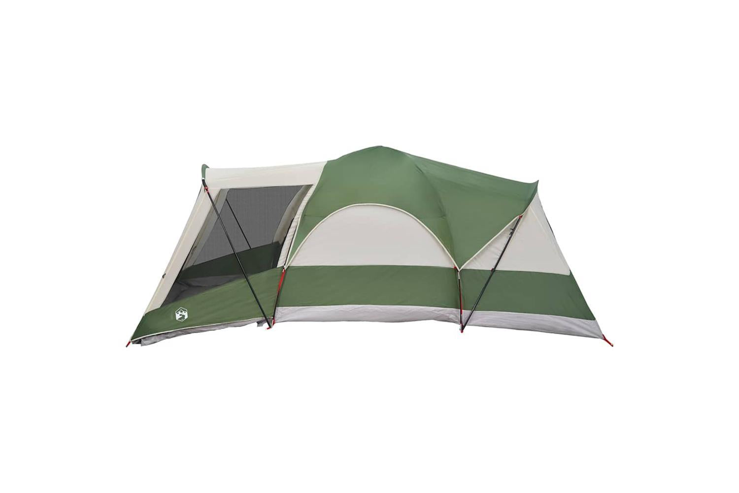 Vidaxl Family Tent Tunnel 8-person Green Waterproof-7