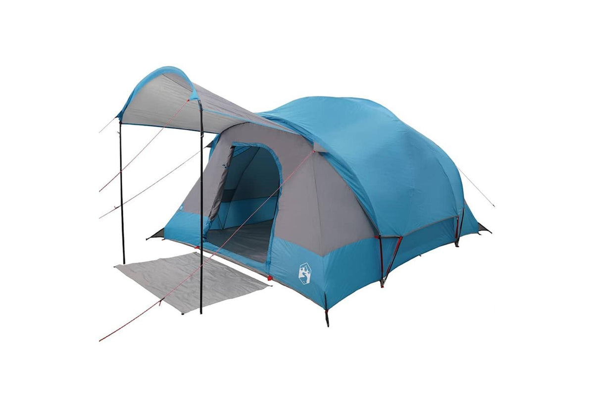 Vidaxl Family Tent Tunnel 8-person Blue Waterproof-3