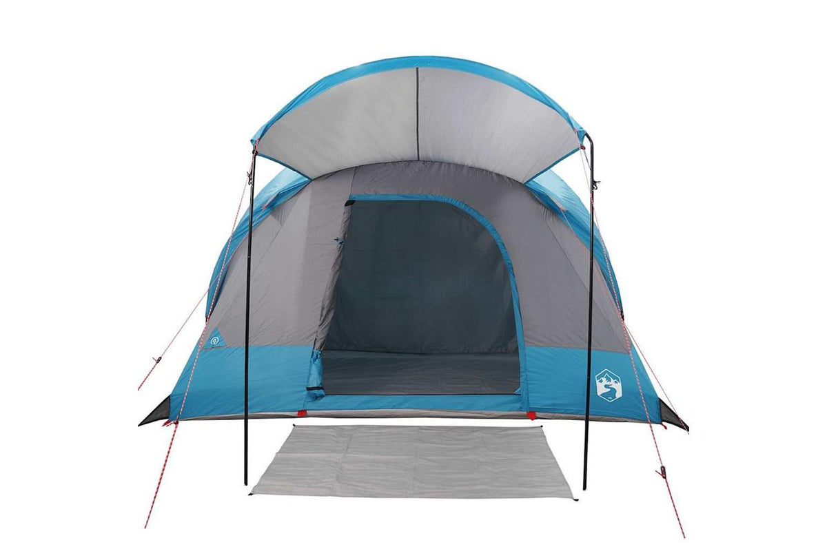 Vidaxl Family Tent Tunnel 8-person Blue Waterproof-5