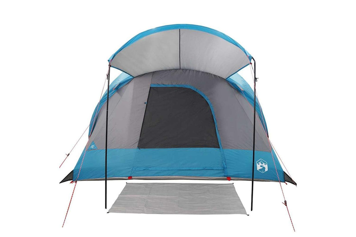 Vidaxl Family Tent Tunnel 8-person Blue Waterproof-6