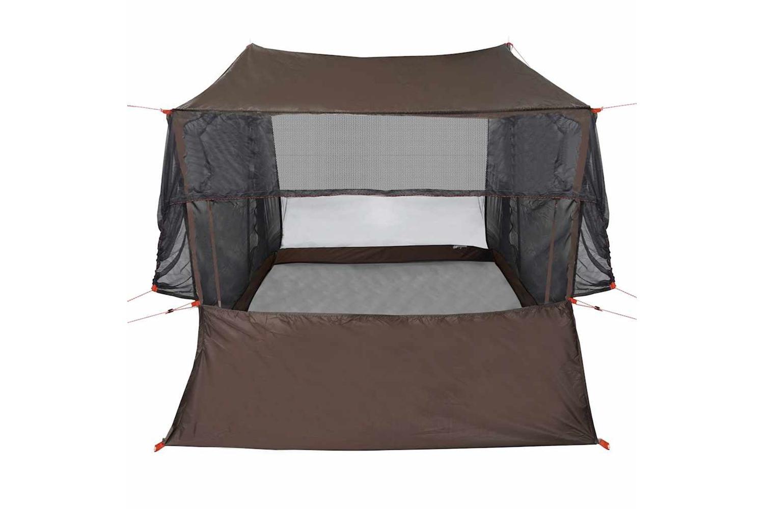 Vidaxl Car Tent 2-person Brown Waterproof-8