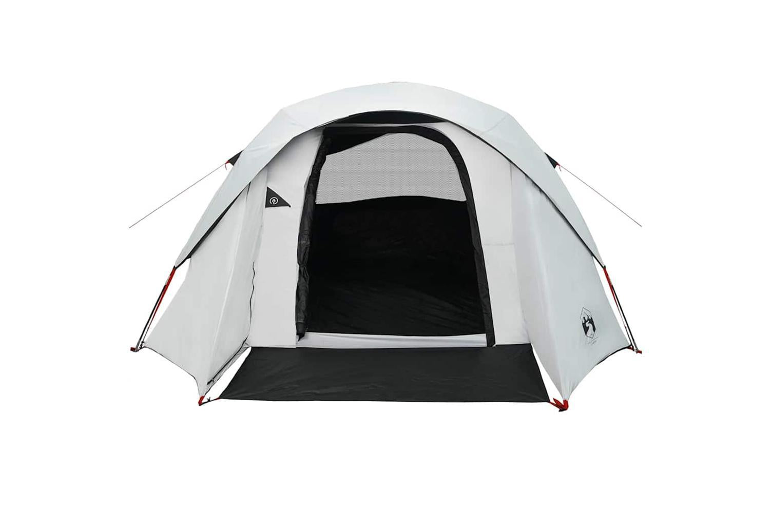Vidaxl Family Tent Cabin 6-person White Blackout Fabric Waterproof-5