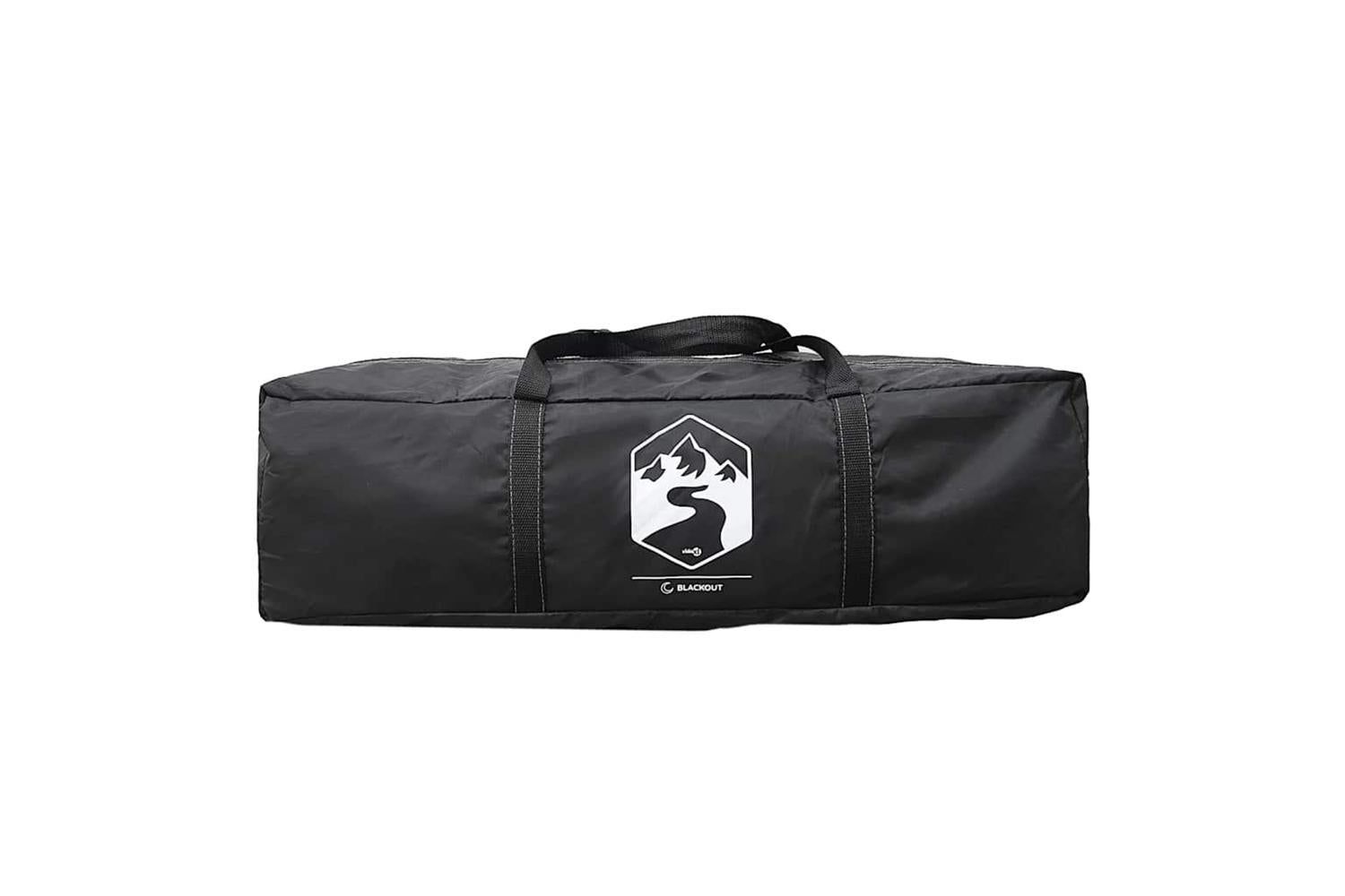 Vidaxl Family Tent Cabin 6-person White Blackout Fabric Waterproof-9