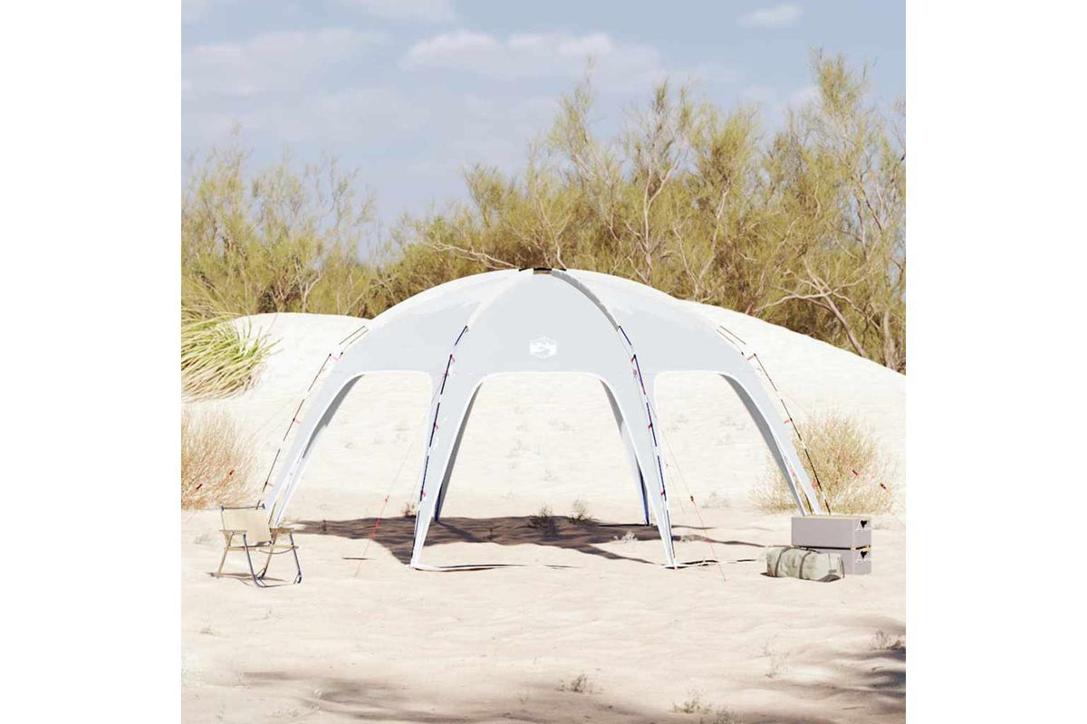 Vidaxl Party Tent Grey Waterproof-4