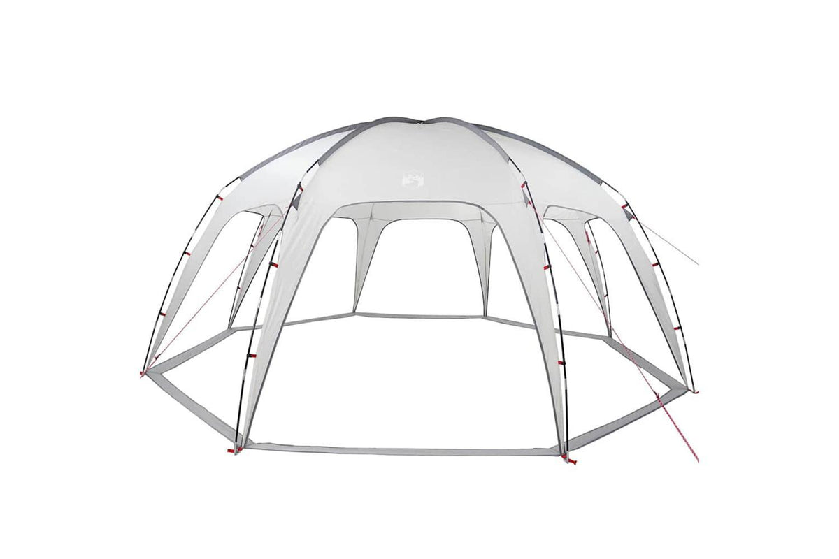 Vidaxl Party Tent Grey Waterproof-5