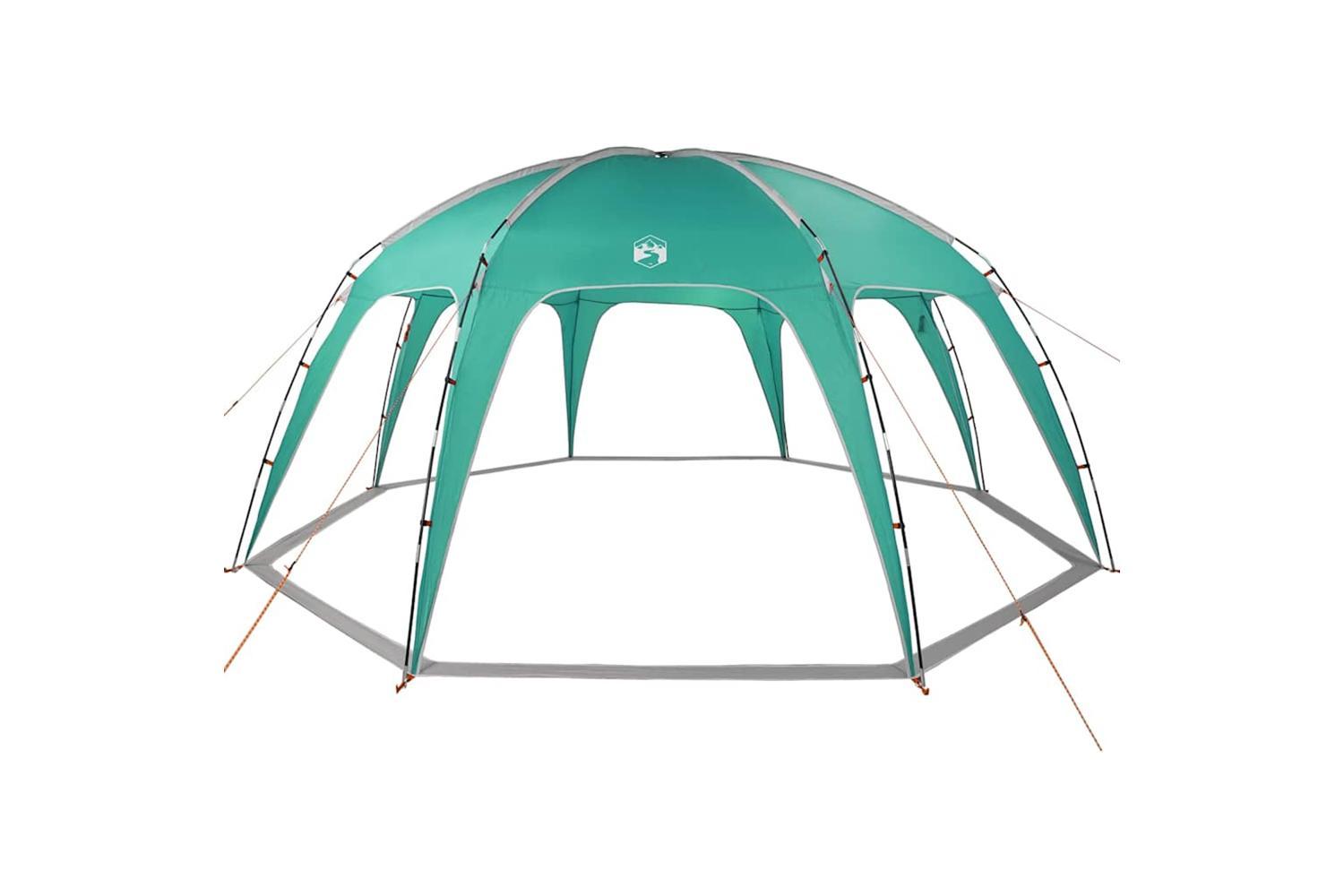 Vidaxl Party Tent Sea Green Waterproof-5