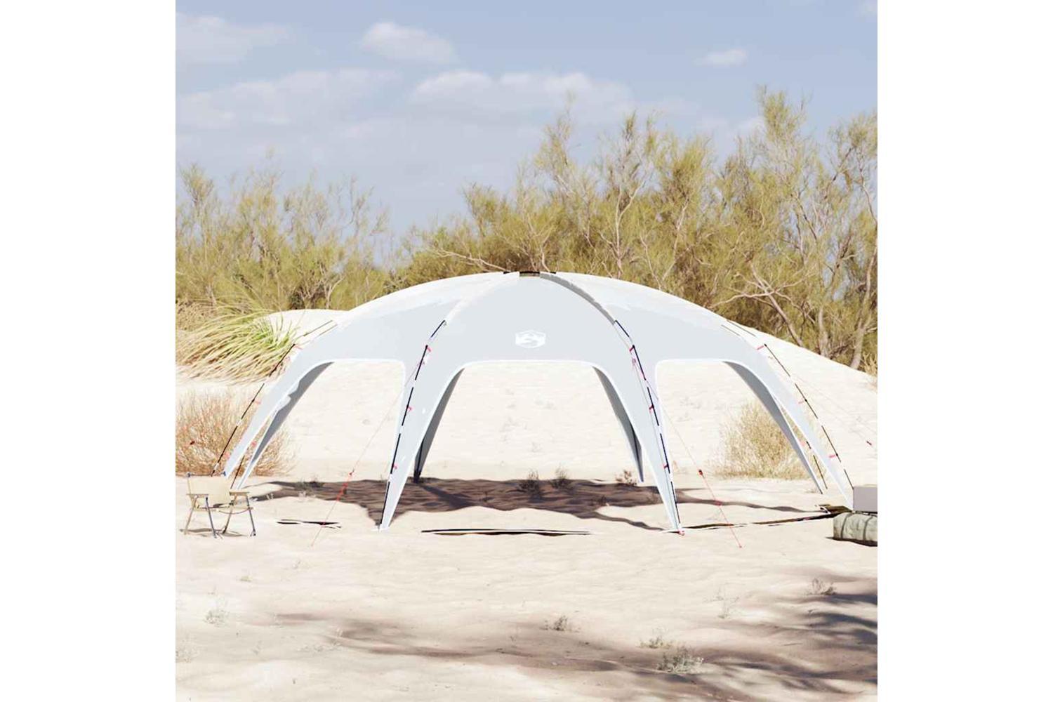 Vidaxl Party Tent Grey Waterproof-4
