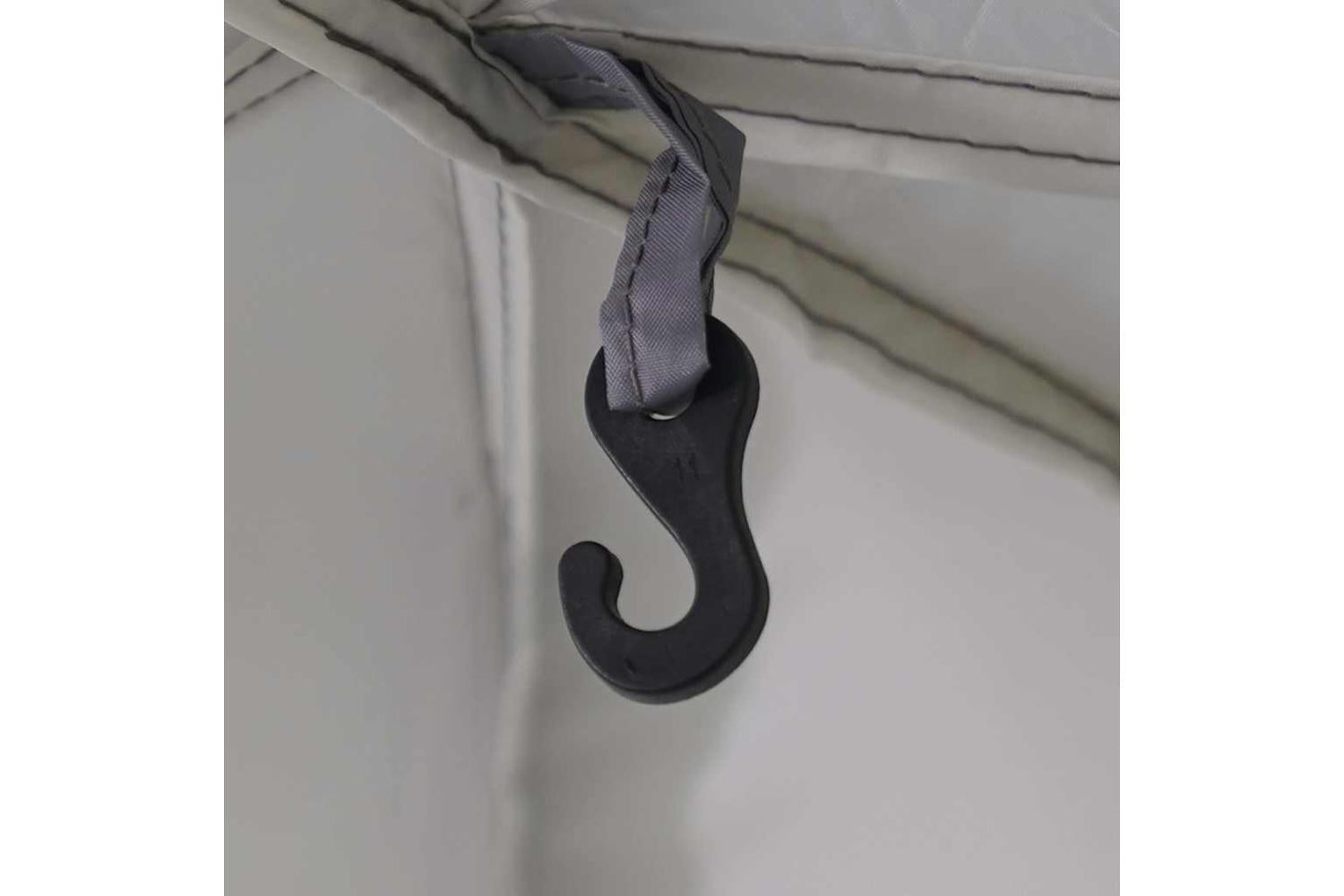 Vidaxl Party Tent Grey Waterproof-7