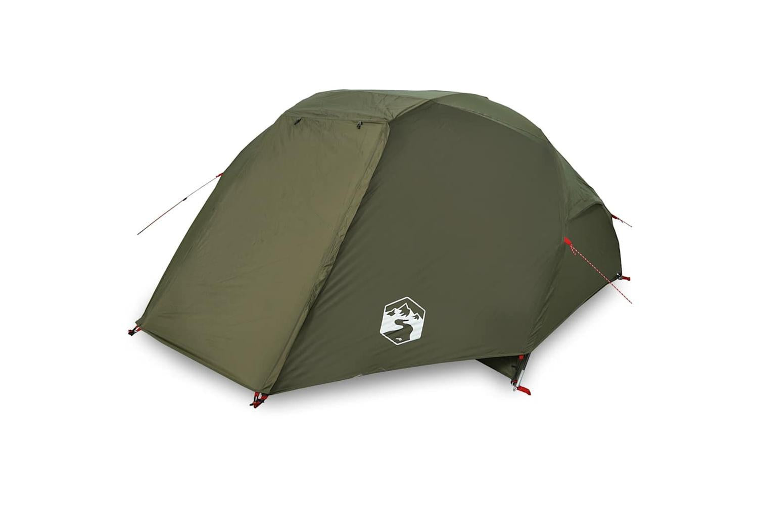 Vidaxl Fishing Tent 5-person Olive Green Waterproof-2