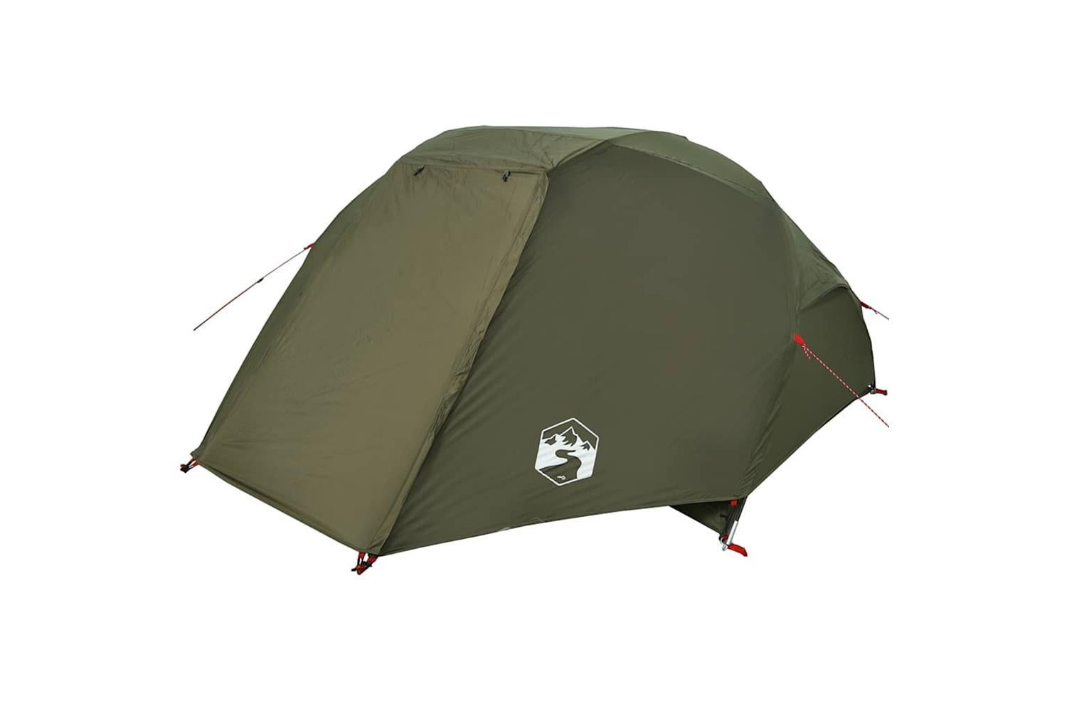 Vidaxl Fishing Tent 5-person Olive Green Waterproof-3