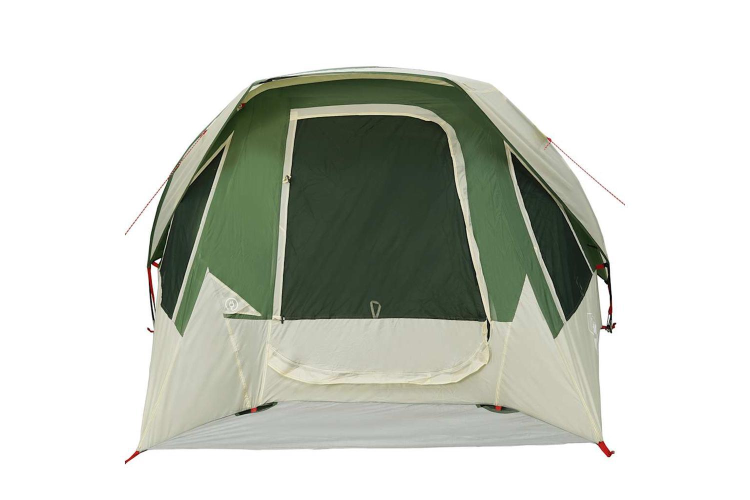 Vidaxl Camping Tent Cabin 4-person Green Waterproof-6