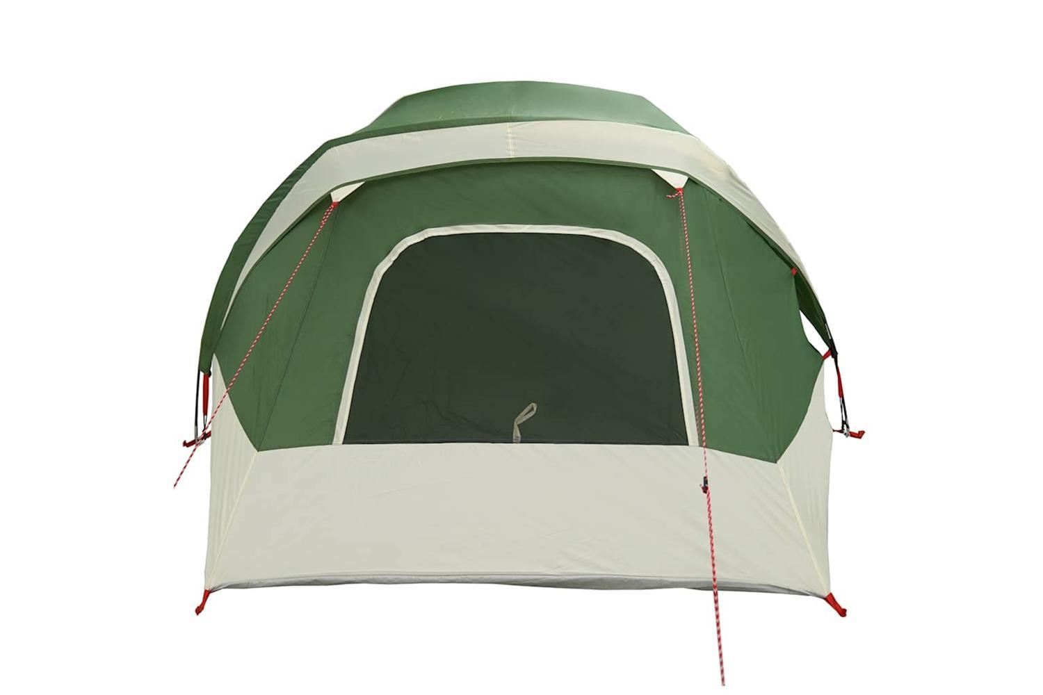 Vidaxl Camping Tent Cabin 4-person Green Waterproof-8