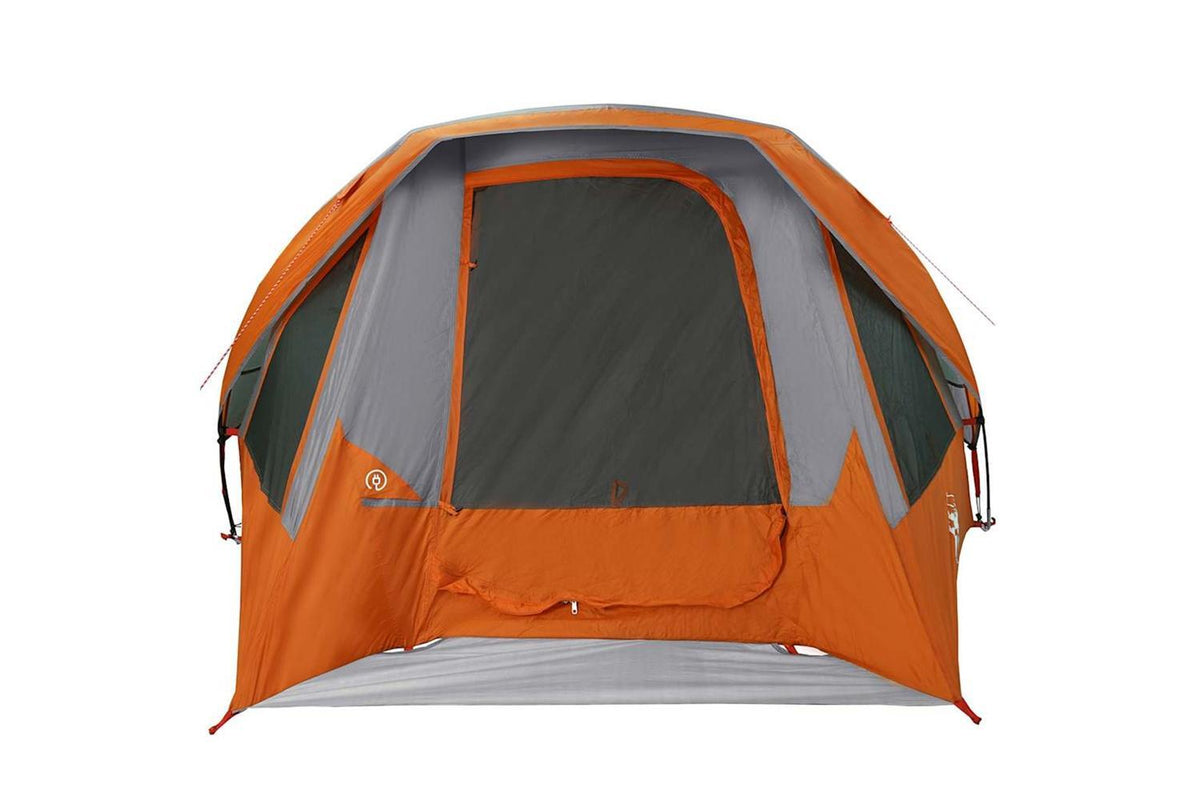 Vidaxl Camping Tent Cabin 4-person Grey And Orange Waterproof-6