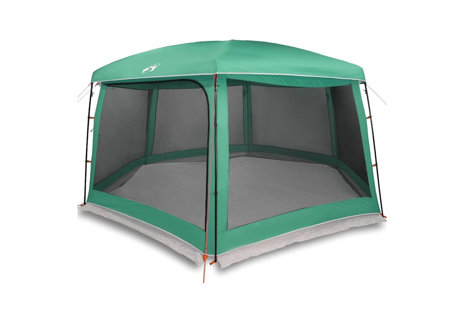 Vidaxl Pool Tent With Removable Fly & Mesh Walls Sea Green 670x590 Cm-2