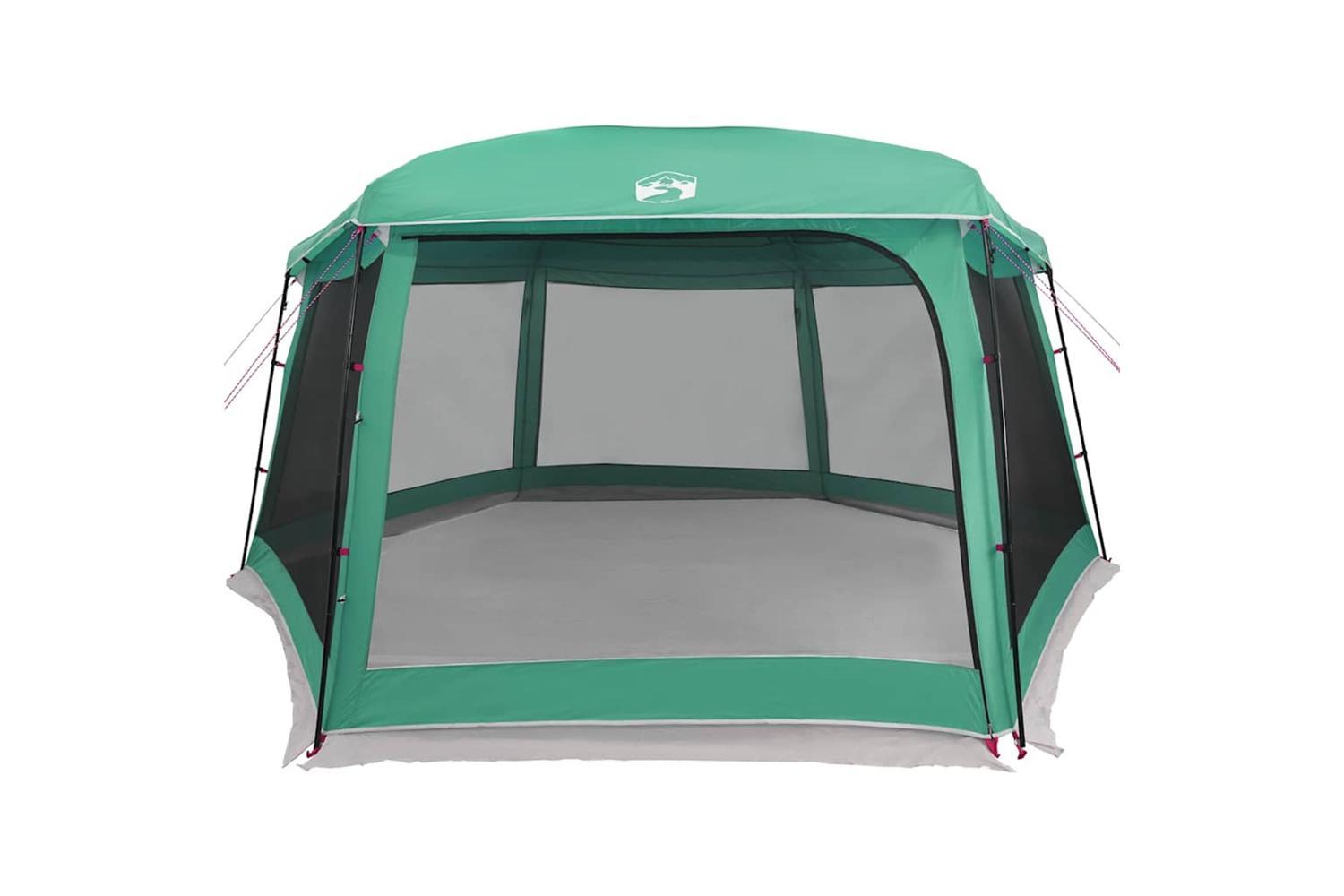 Vidaxl Pool Tent With Removable Fly & Mesh Walls Sea Green 670x590 Cm-5