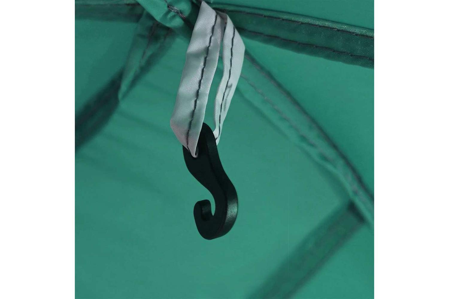 Vidaxl Pool Tent With Removable Fly & Mesh Walls Sea Green 670x590 Cm-9