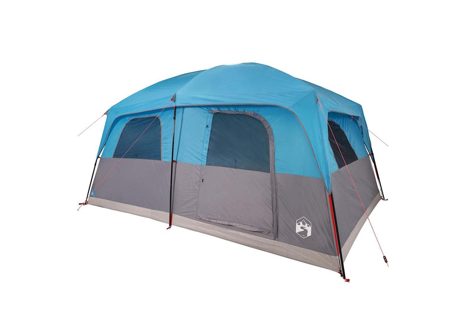 Vidaxl Family Tent Cabin 8-person Blue Waterproof-4