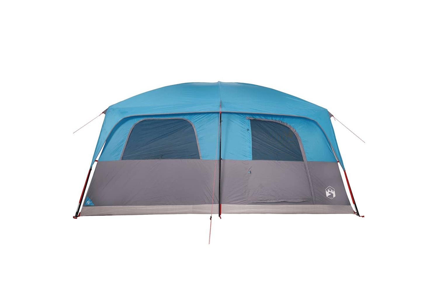 Vidaxl Family Tent Cabin 8-person Blue Waterproof-6