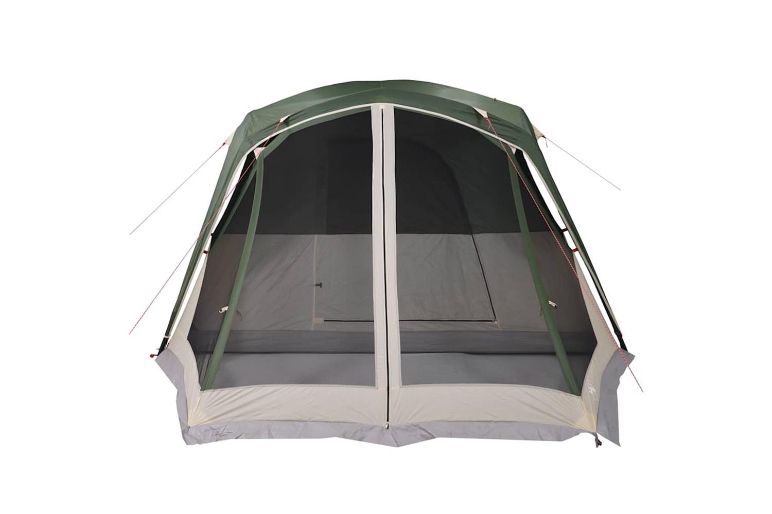 Vidaxl Family Tent With Porch 6-person Green Waterproof-6