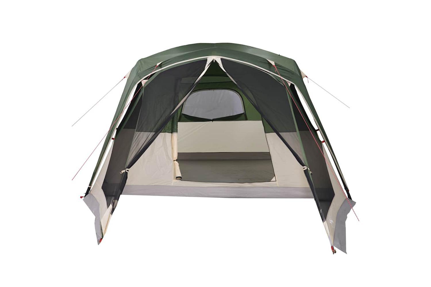 Vidaxl Family Tent With Porch 6-person Green Waterproof-7