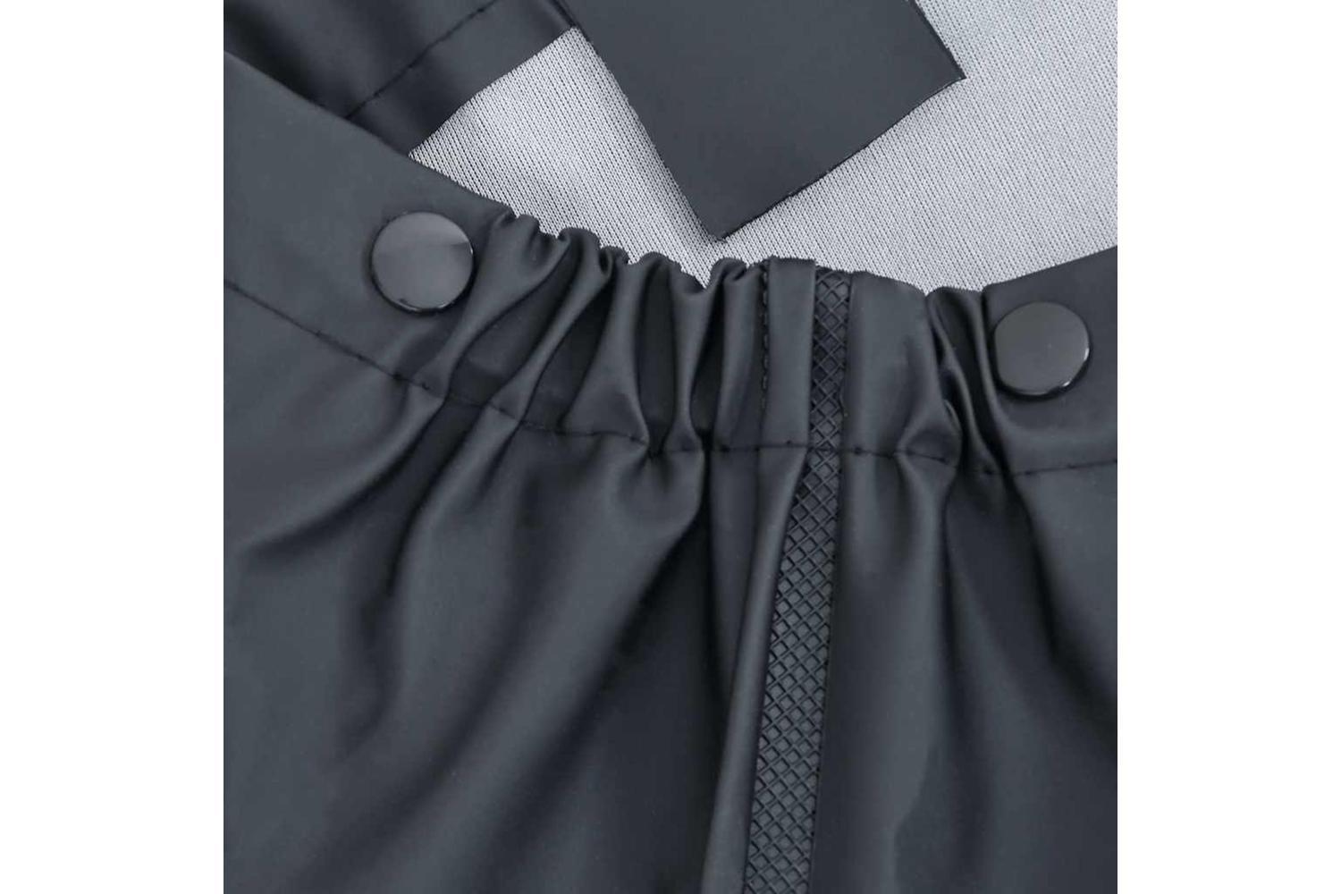Vidaxl Chest Waders With Boots Black Size 42-6