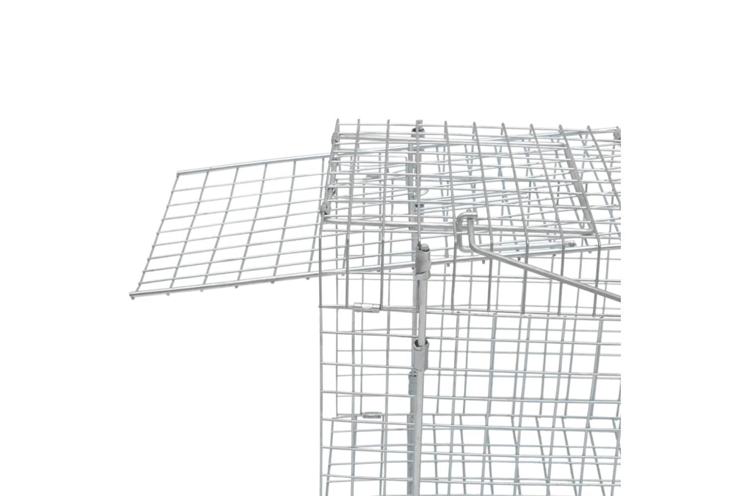 Vidaxl Galvanised Live Trap 100 Cm-4