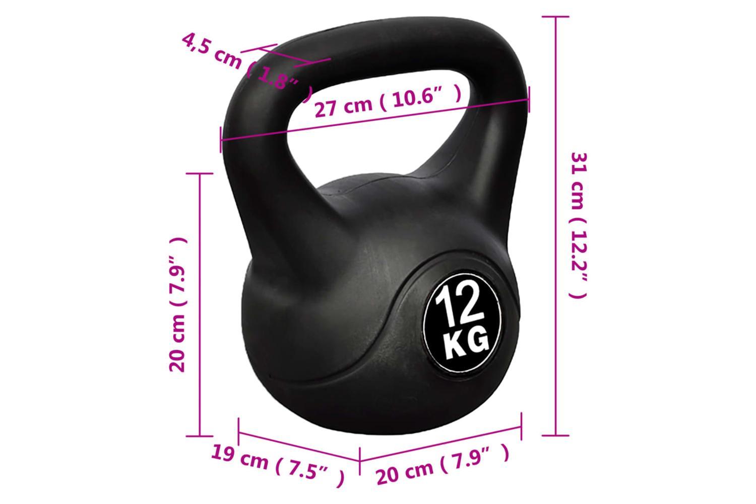 Vidaxl Kettlebell 12 Kg-4