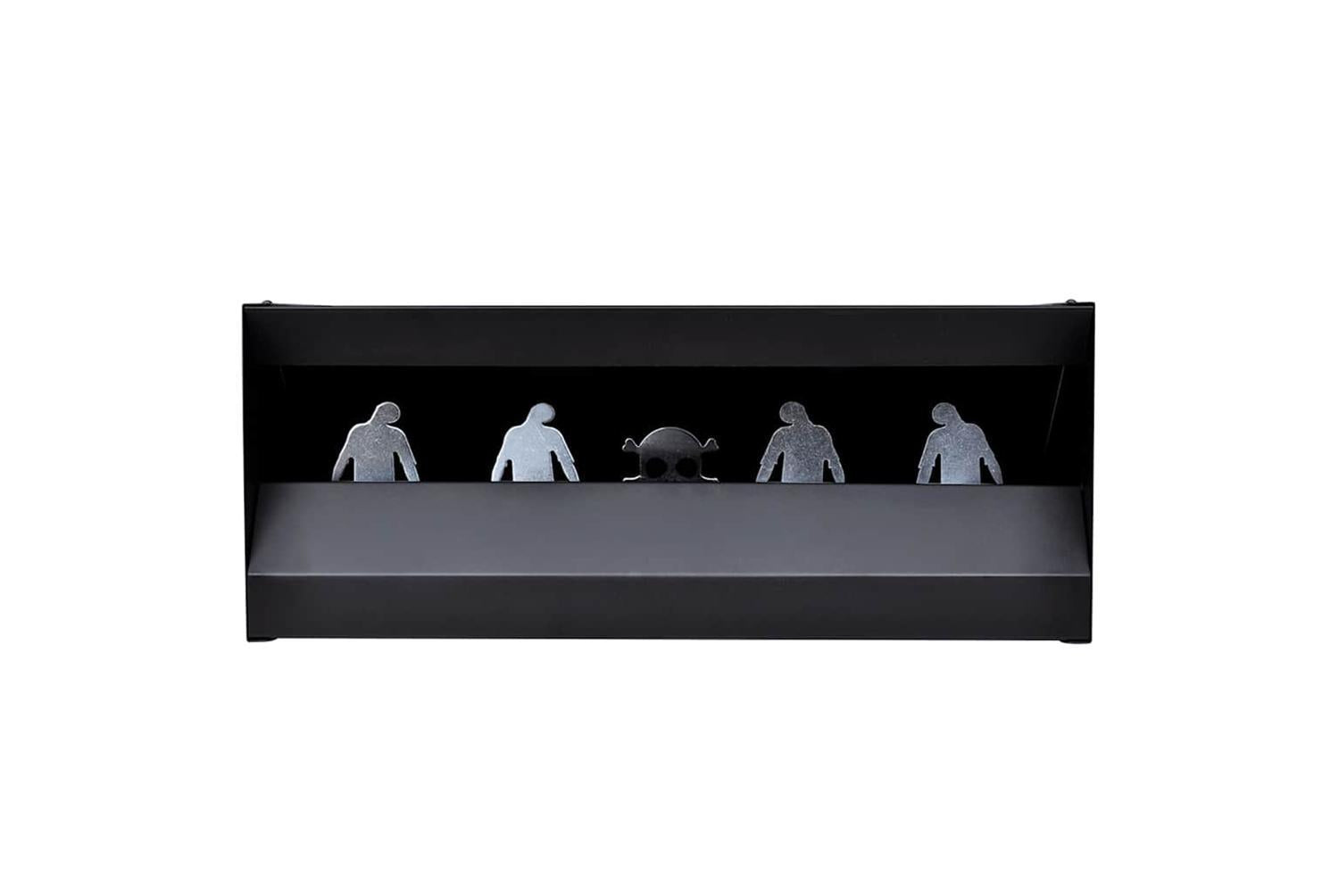 Vidaxl Magnetic Knockdown Pellet Catcher 4 + 1 Targets Zombie Design-2