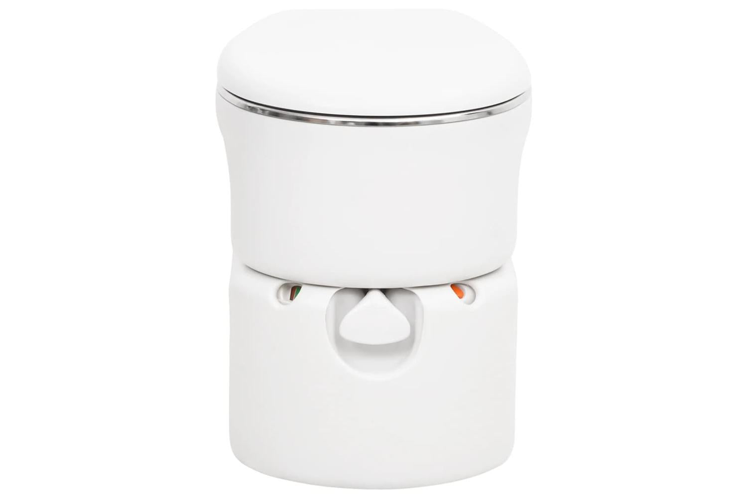 Vidaxl Integrated Camping Toilet White 24+17 L Hdpe&steel-2