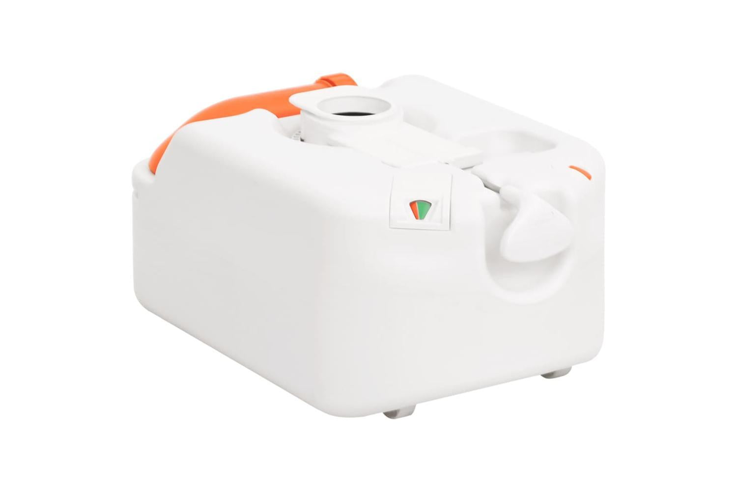 Vidaxl Integrated Camping Toilet White 24+17 L Hdpe&steel-6