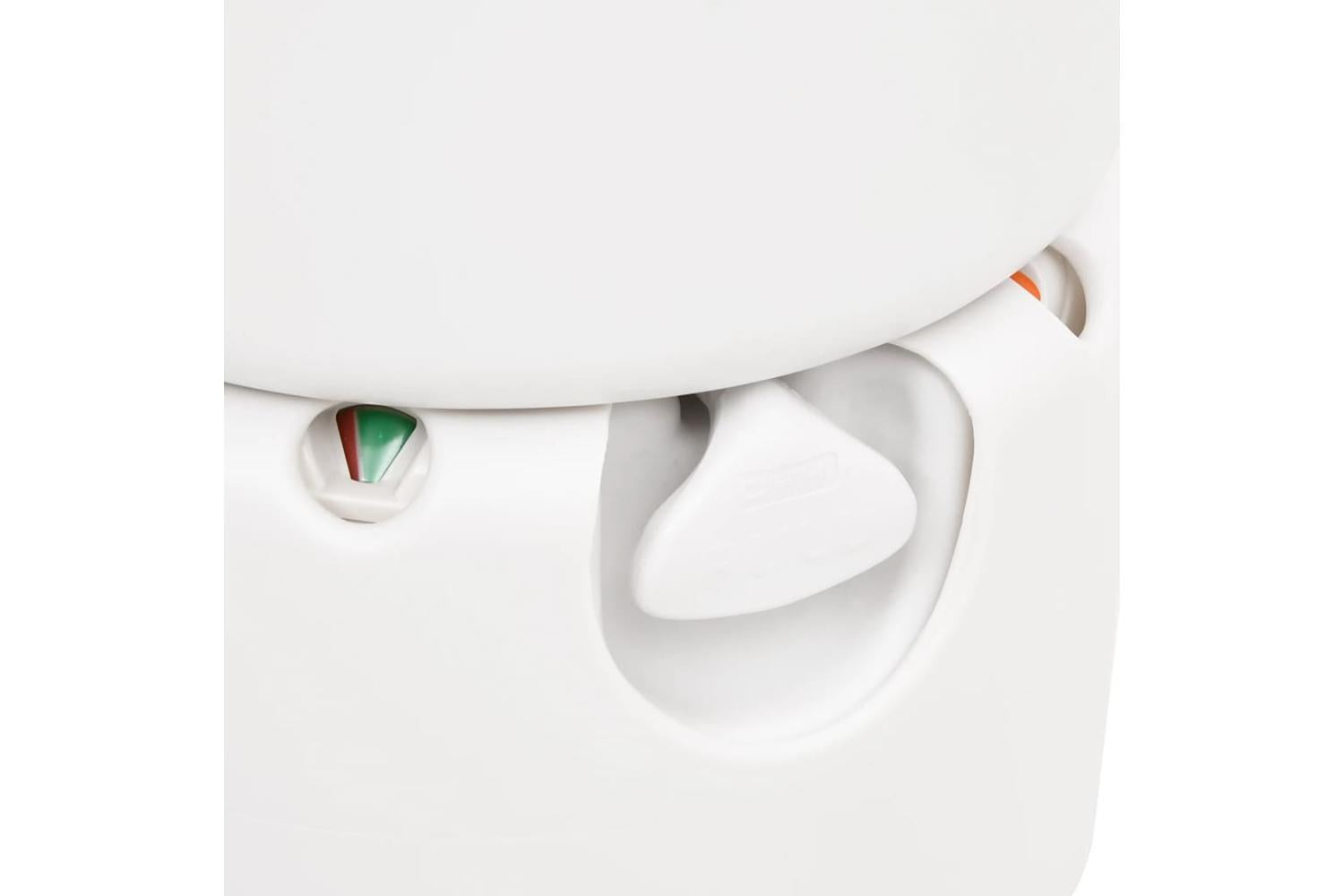 Vidaxl Integrated Camping Toilet White 24+17 L Hdpe&steel-10