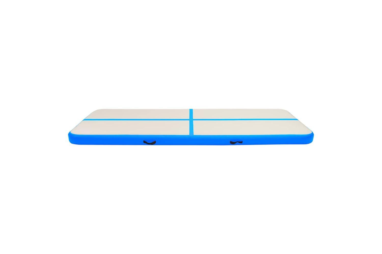 Vidaxl Inflatable Gymnastics Mat With Pump 500x100x15 Cm Pvc Blue-3
