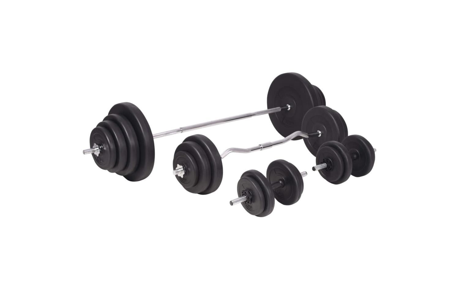Vidaxl Barbell And Dumbbell Set 120 Kg-2