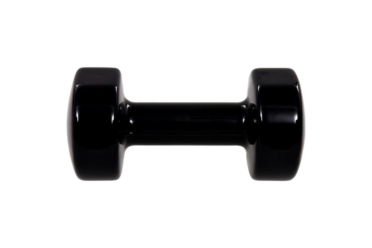 Vidaxl Dumbbell 2 Pcs 2x5 Kg Cast Iron Black-3