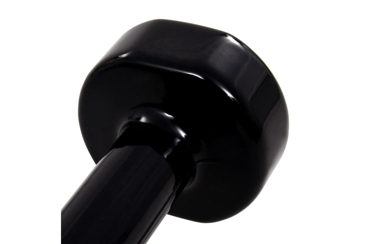 Vidaxl Dumbbell 2 Pcs 2x5 Kg Cast Iron Black-5