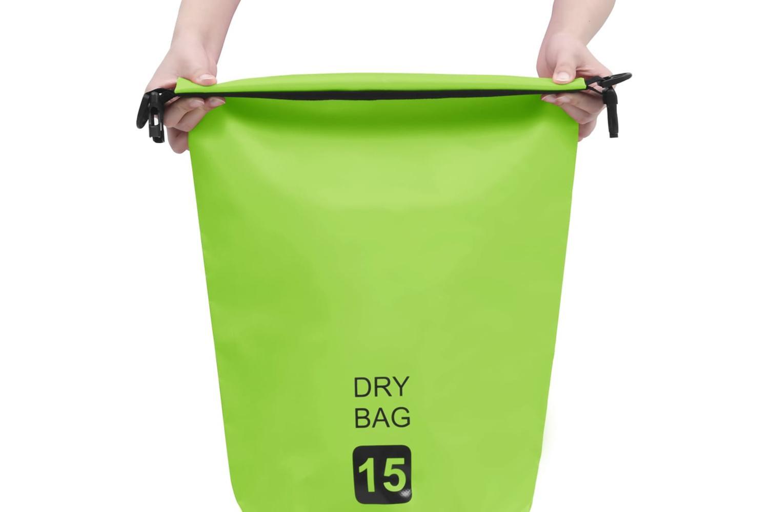 Vidaxl Dry Bag Green 15 L Pvc-2