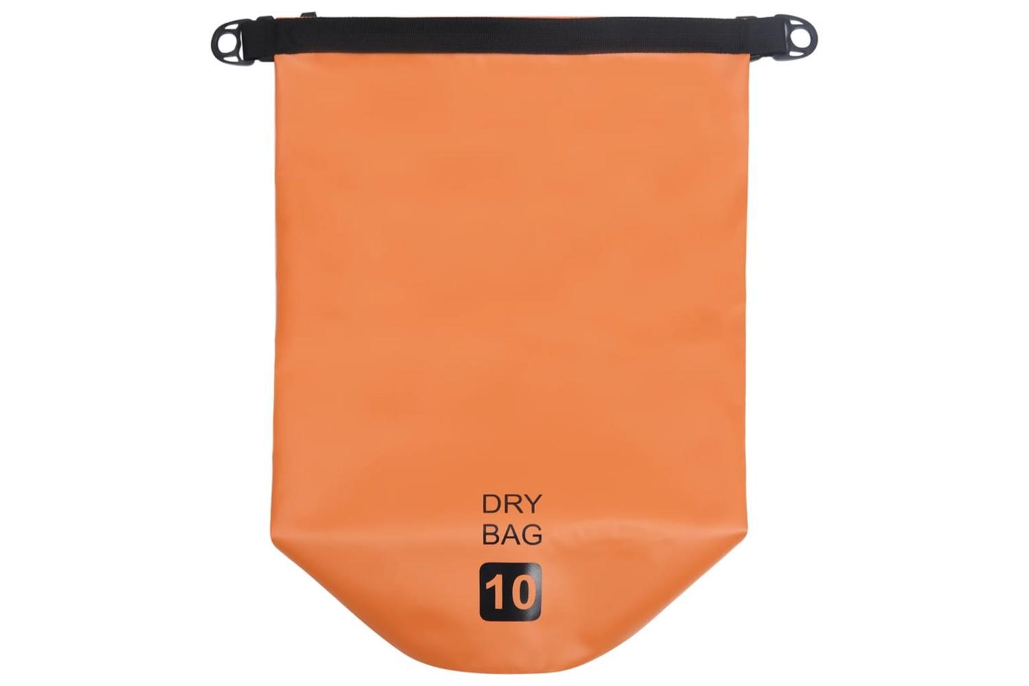 Vidaxl Dry Bag Orange 10 L Pvc-3