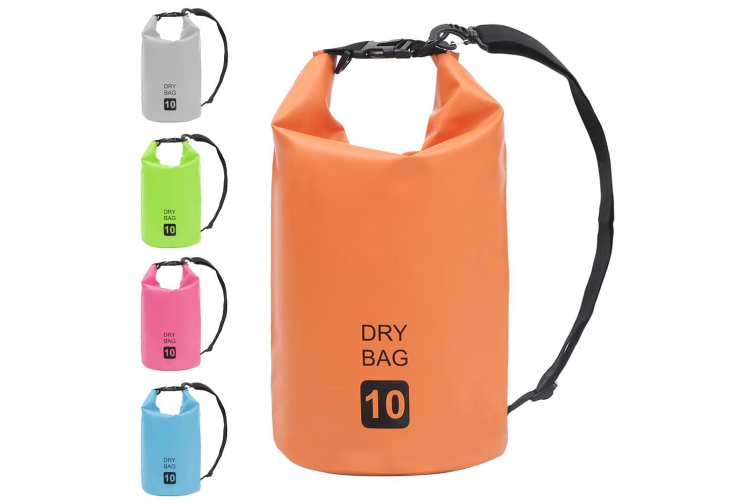 Vidaxl Dry Bag Orange 10 L Pvc-9