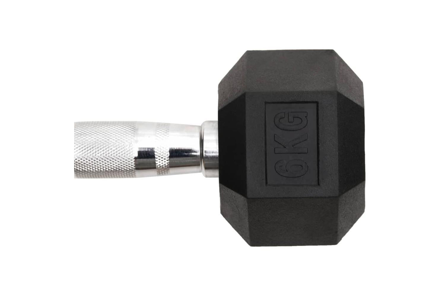 Vidaxl Dumbbells 2 Pcs 12 Kg Total Cast Iron-6