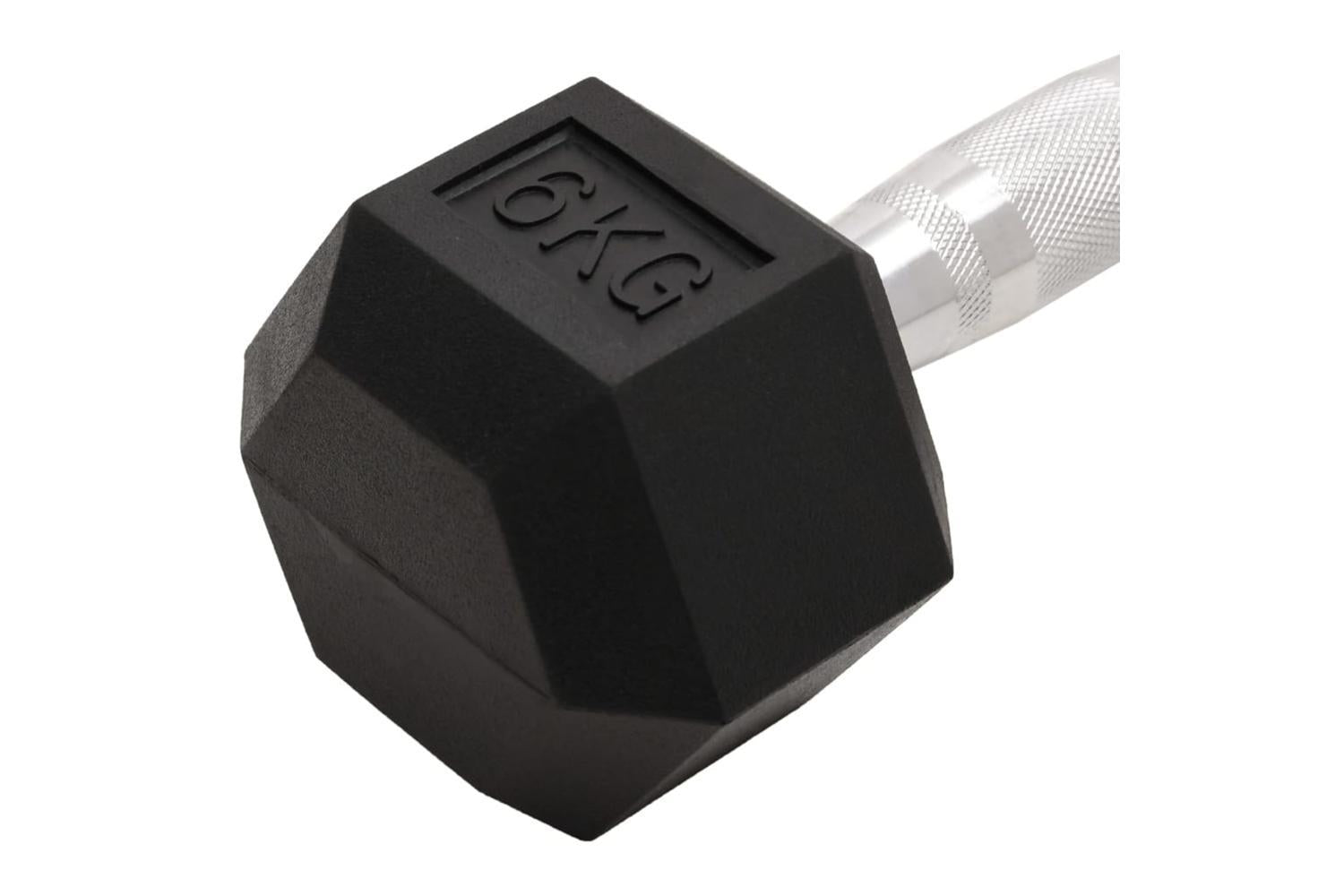Vidaxl Dumbbells 2 Pcs 12 Kg Total Cast Iron-7