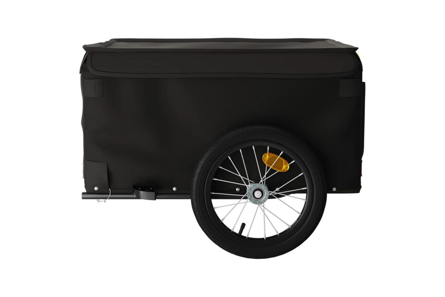 Vidaxl Bike Trailer Black 45 Kg Iron-6