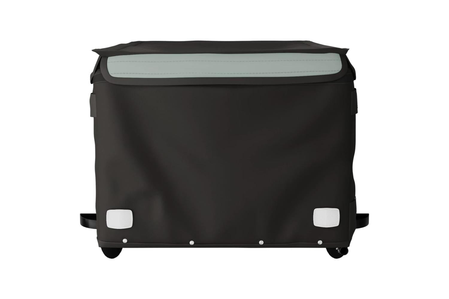 Vidaxl Bike Trailer Black And Grey 45 Kg Iron-6