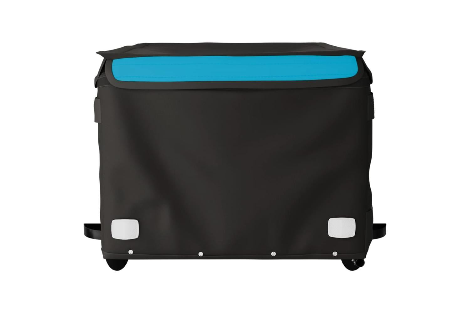 Vidaxl Bike Trailer Black And Blue 45 Kg Iron-6