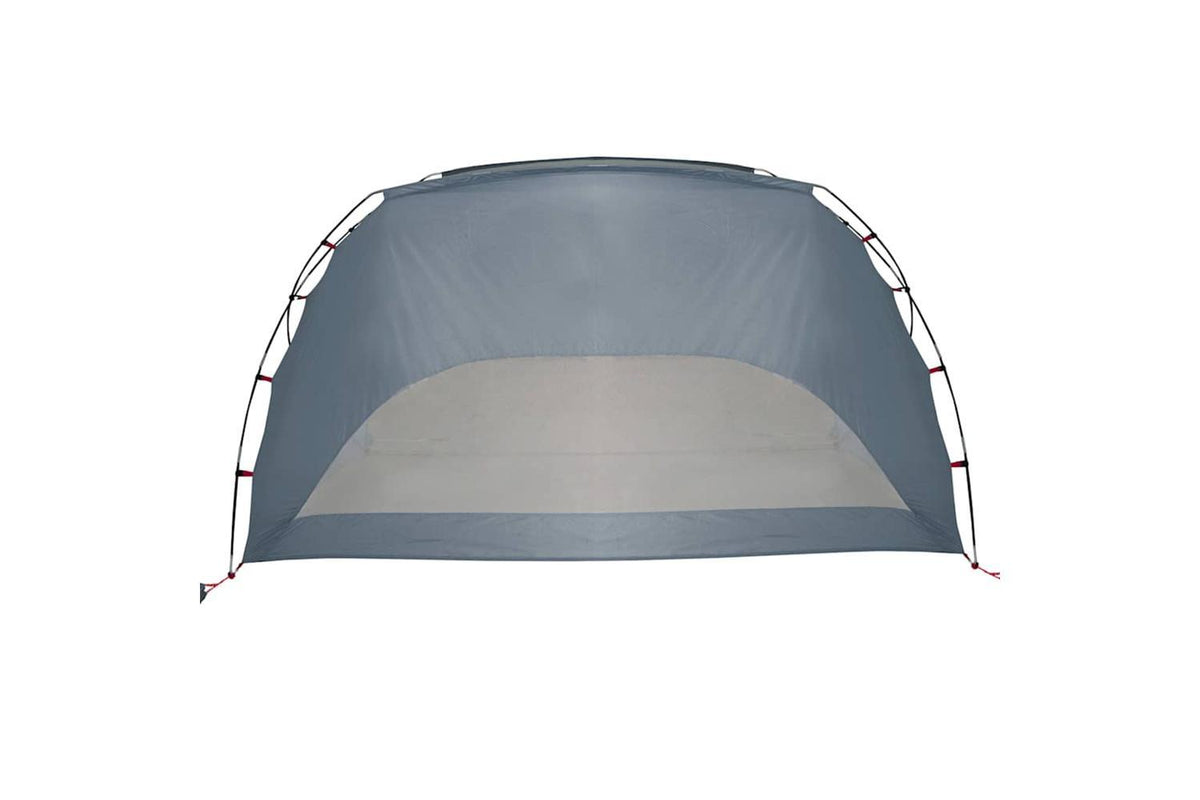 Vidaxl Beach Tent Grey 274x178x170/148 Cm 185t Polyester-7