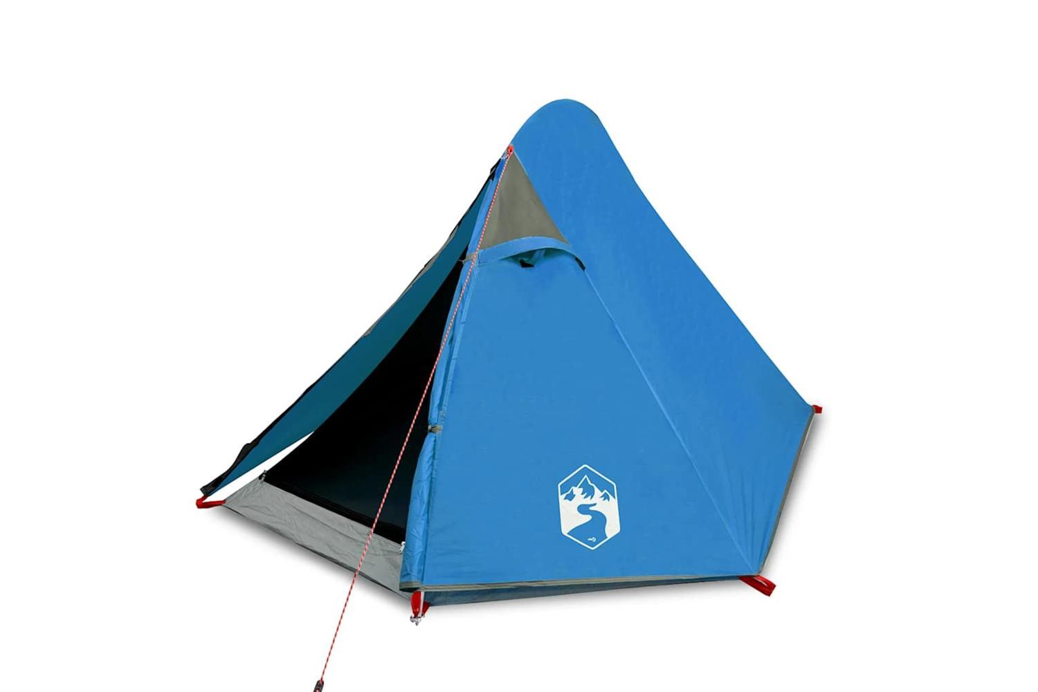 Vidaxl Camping Tent Dome 2-person Blue Waterproof-2
