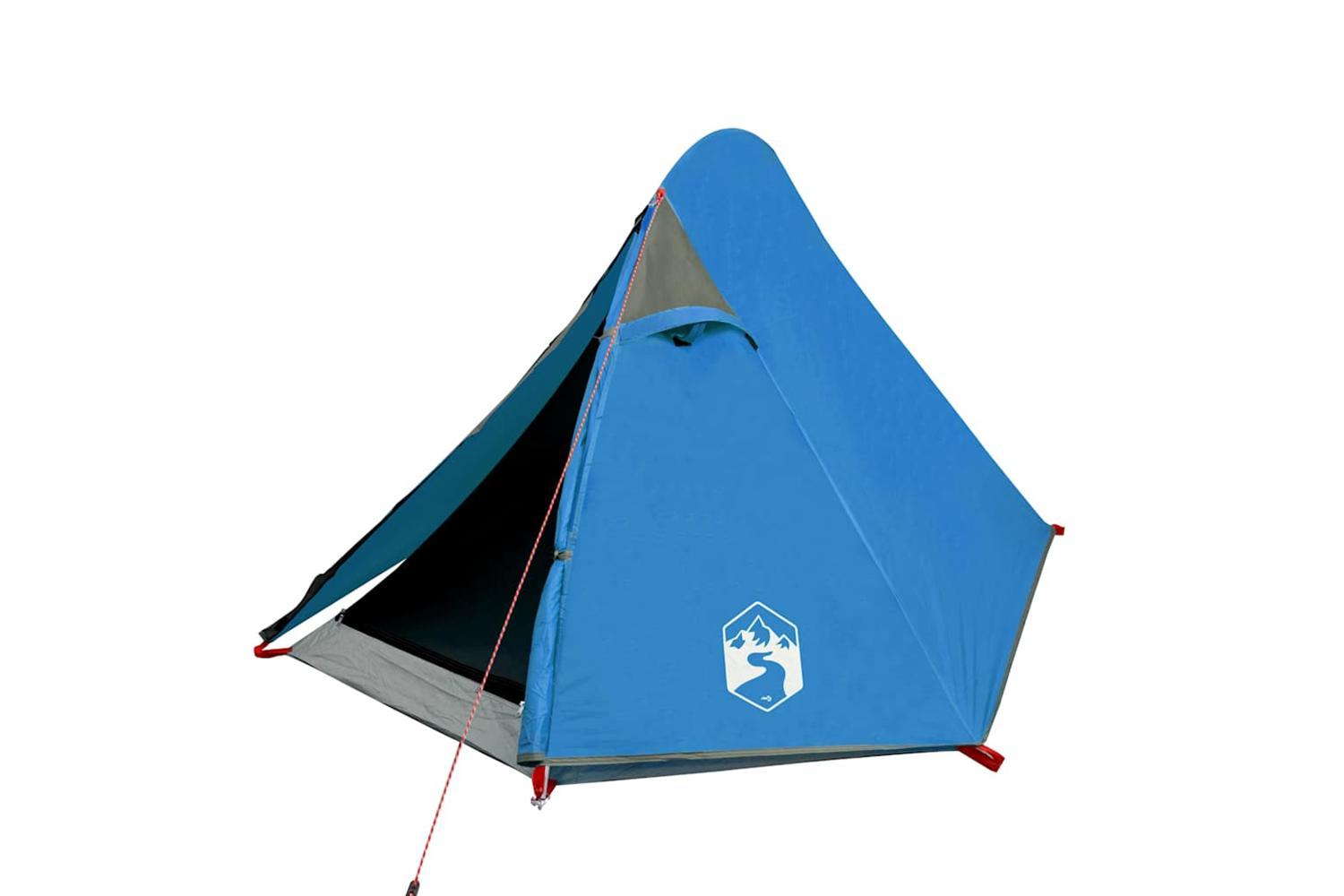 Vidaxl Camping Tent Dome 2-person Blue Waterproof-4