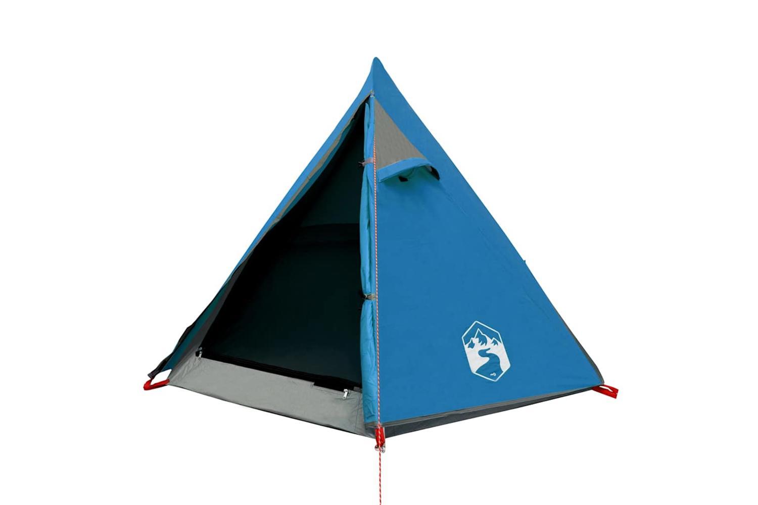 Vidaxl Camping Tent Dome 2-person Blue Waterproof-5