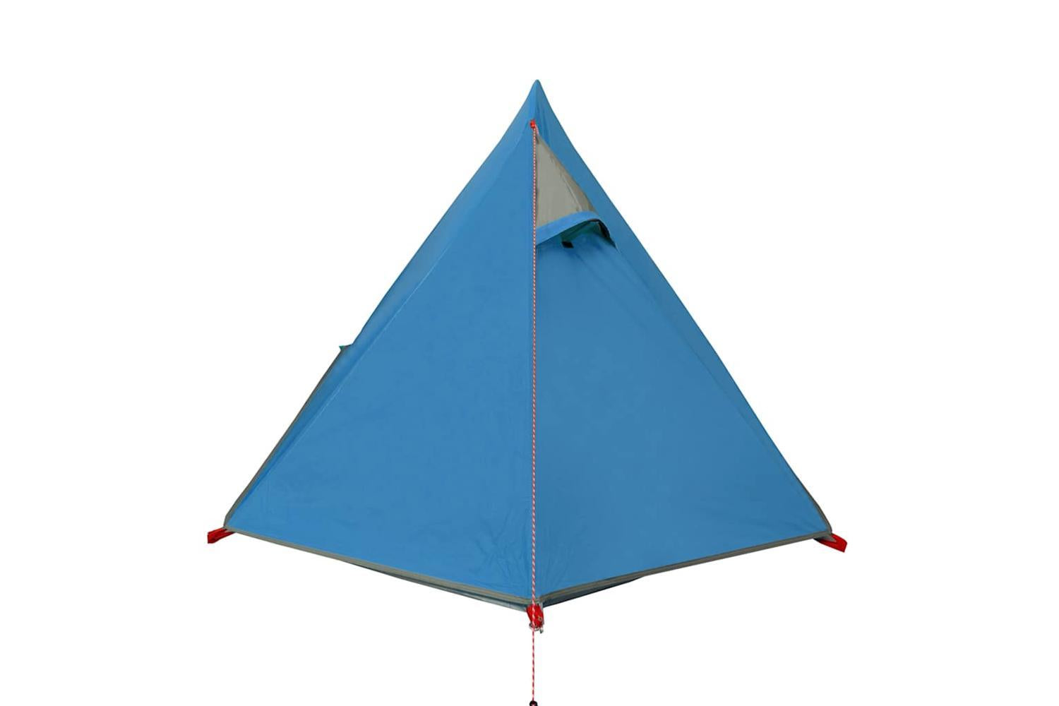 Vidaxl Camping Tent Dome 2-person Blue Waterproof-8