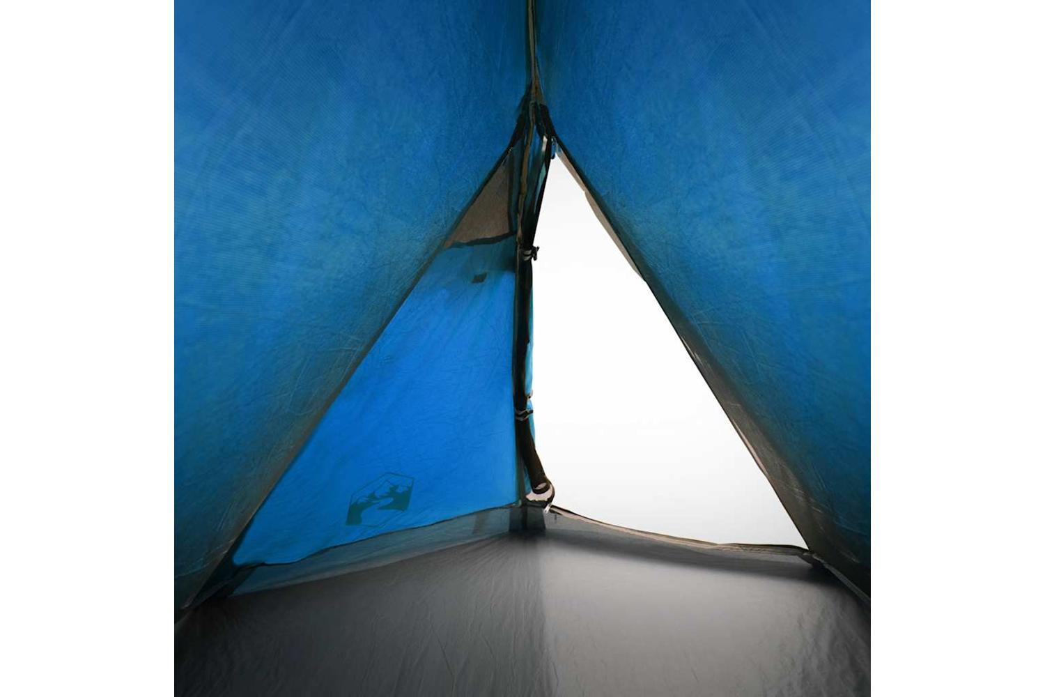 Vidaxl Camping Tent Dome 2-person Blue Waterproof-9