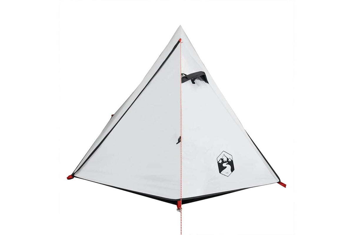 Vidaxl Camping Tent Dome 2-person White Blackout Fabric Waterproof-6